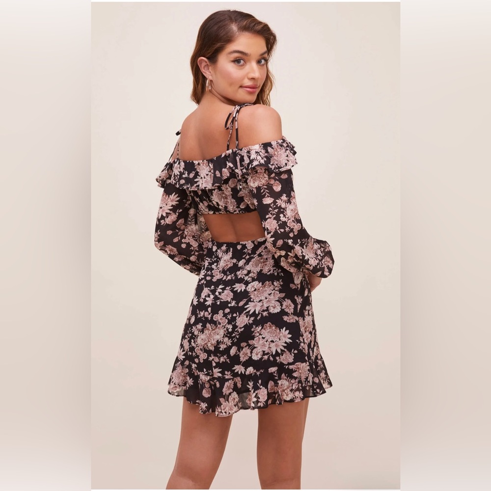 ASTR the Label Anastasia Cold Shoulder Mini-Dress